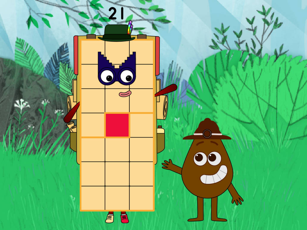 Numberblock Twenty One And Colourblock Brown By IvanJuniorStudios On numberblock-twenty-one-and-colourblock-brown-by-ivanjuniorstudios-on
