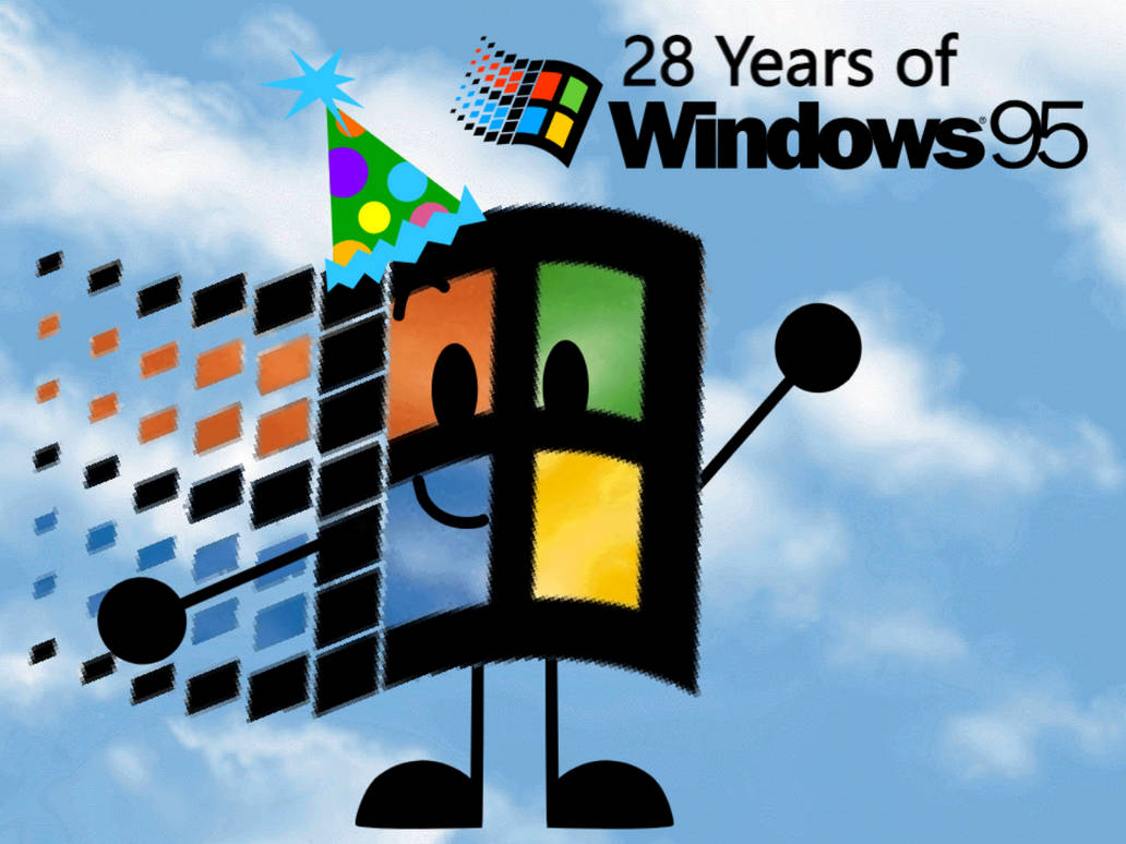 28 Years of Windows 95 by IvanJuniorStudios on DeviantArt