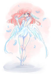 Angel doodle