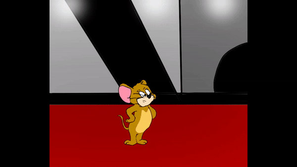Jerry Mouse Stepped on