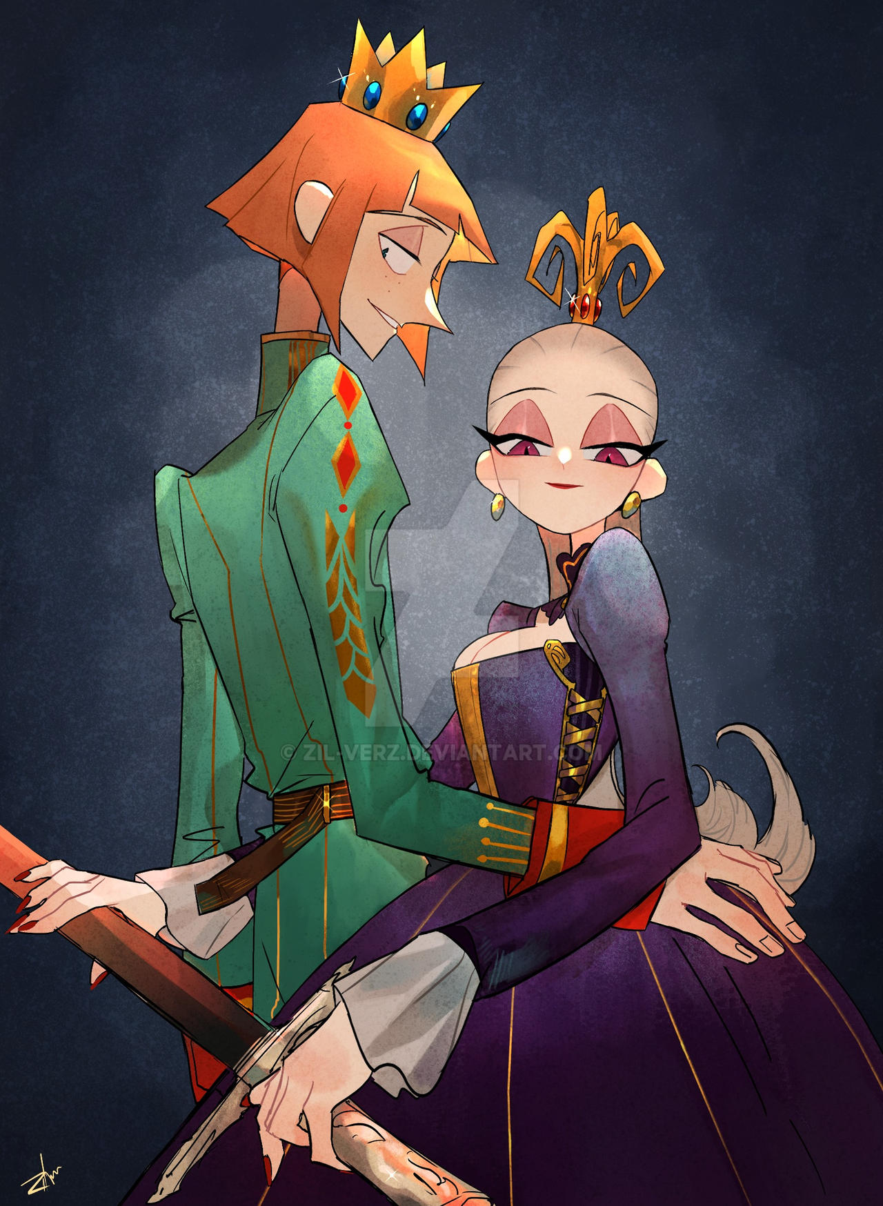 Deviantart Prince My prince and princess by Zil-Verz on DeviantArt