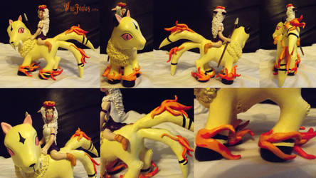 Kirara And Princess Mononoke Anime Pony