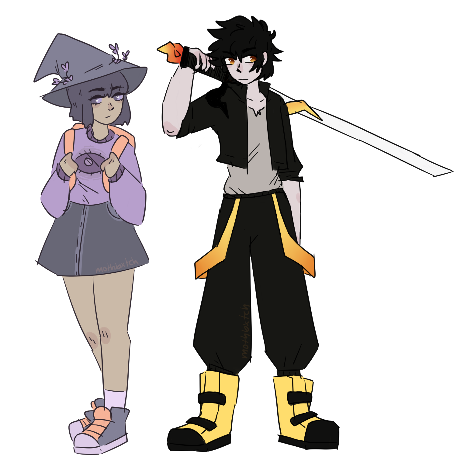Purple and Orange personal by mothbxtch on DeviantArt Purple and Orange personal by mothbxtch on DeviantArt