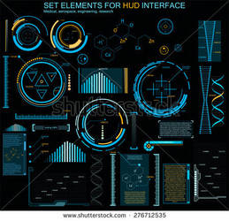 Stock-vector-set-hud-elements-abstract-future-conc