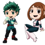 BNHA::Deku and Uravity