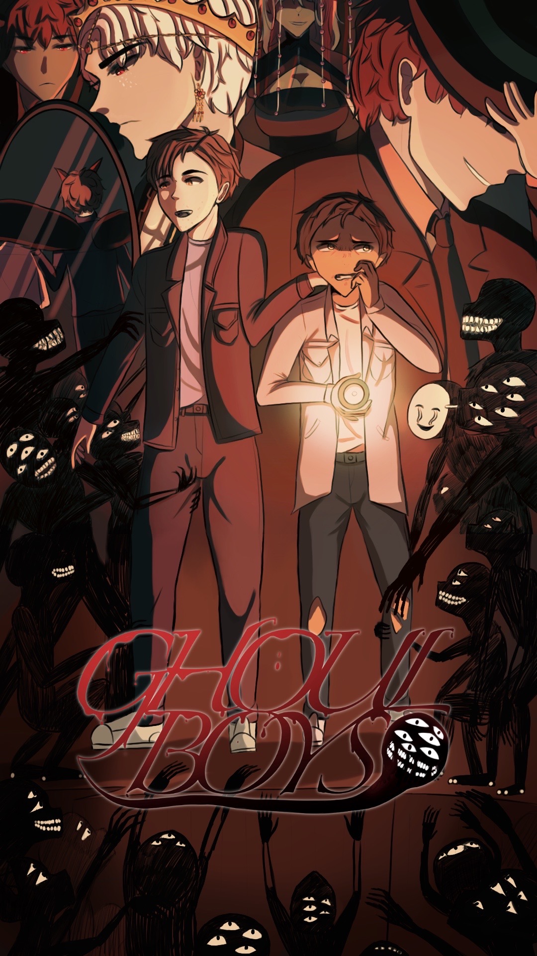 Webcomic cover by RandomGingerReb on DeviantArt