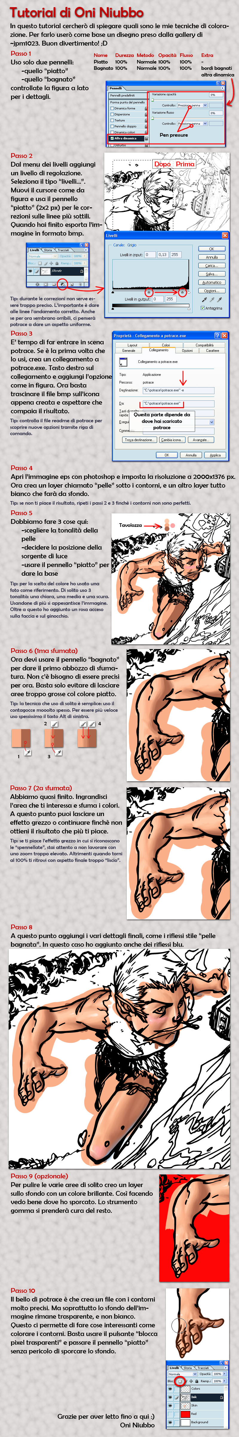 Tutorial Colorazione