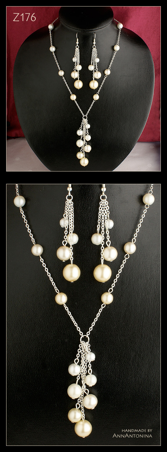 Four Tints of Pearls  set Z176