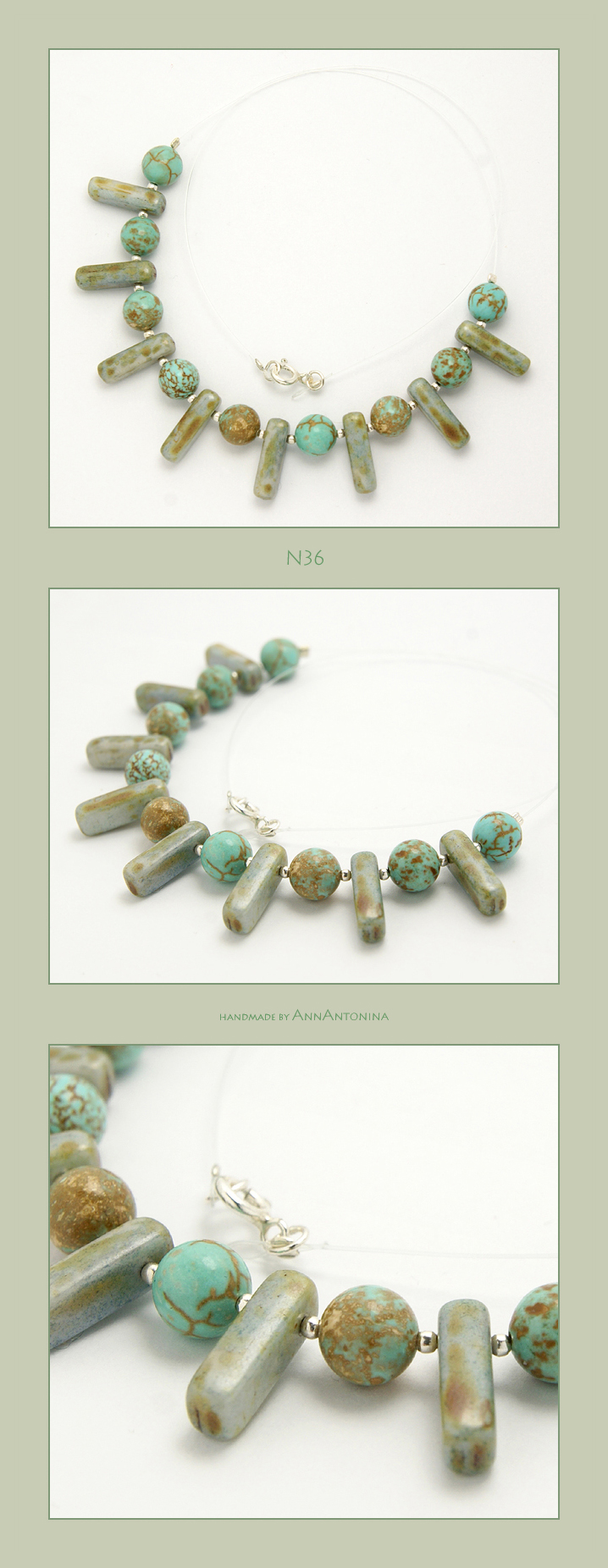 Turquoise Necklace - N36