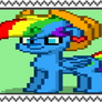 (Gift) Button the pegasus fan stamp