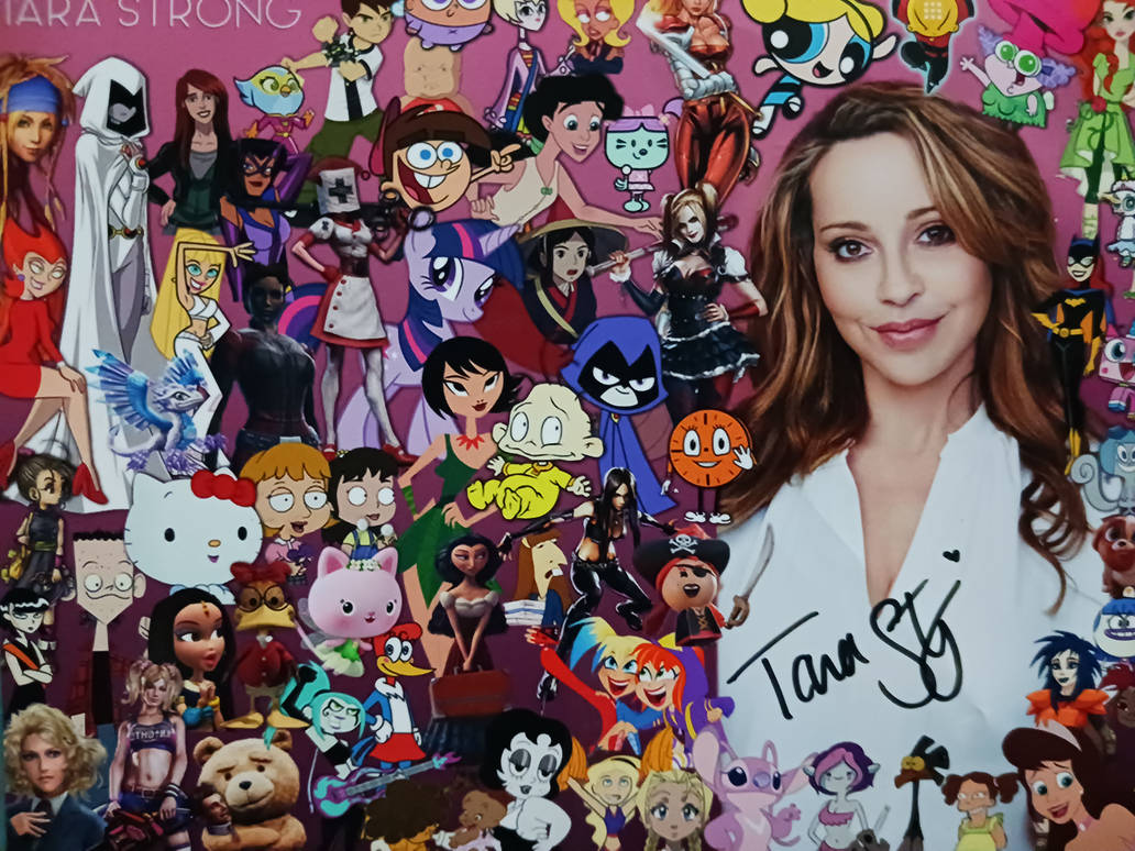 Tara Strong R Autographed Tara Strong Picture by Johnnybro288 on DeviantArt