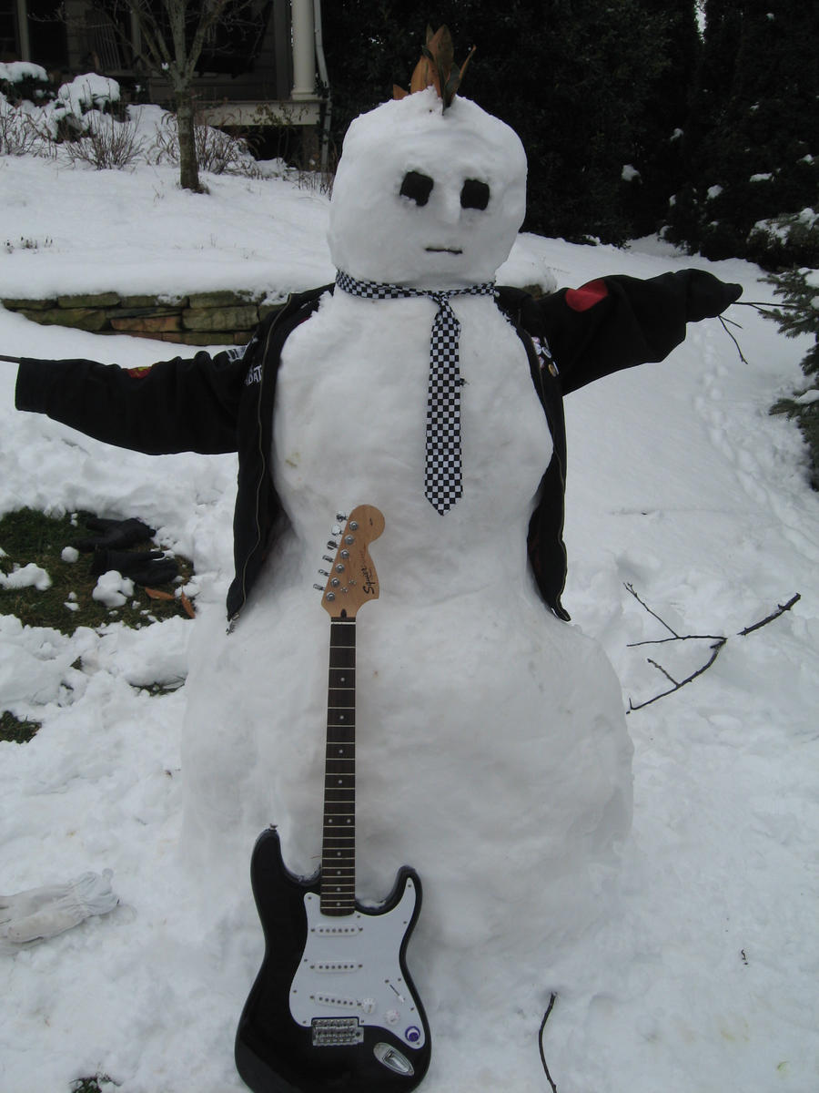 Punk Rock Snowman By Rebel Ballerina On Deviantart Punk Rock Snowman By Rebel Ballerina On Deviantart