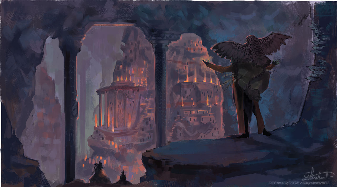 Ancient settlement by abrahamdavid