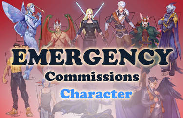 [CLOSED] Emergency Commissions [CLOSED]
