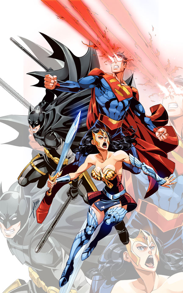 Dc Trinity Character DC's Trinity by kevinTUT on DeviantArt