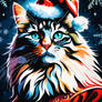 Meow-rry and Bright - Santa Cat's Illuminating Pre