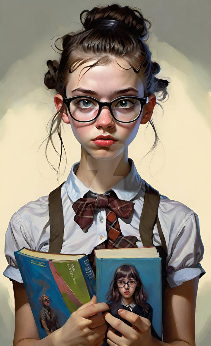 Brainy Bookish by xfileaddict on DeviantArt