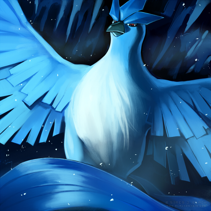 Flying Articuno by Articuno on DeviantArt