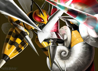 MEGABEEDRILL VS ESCAVALIER