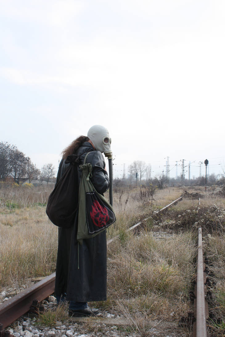 Gas mask VII by CULAter-stock