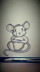 chubby little mouse