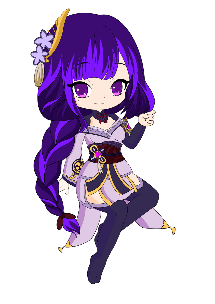 Genshin Impact Raiden Shogun by SpiritArtsStudio on DeviantArt