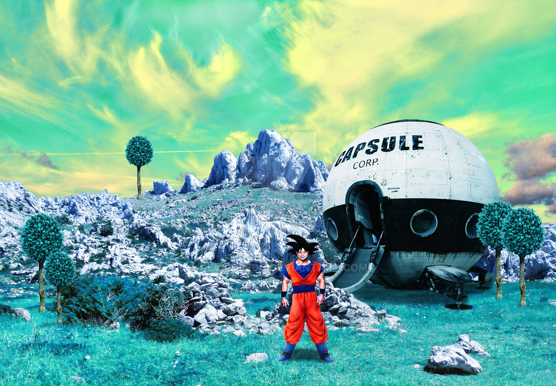 Namek Computer Background namek by devildredd on DeviantArt