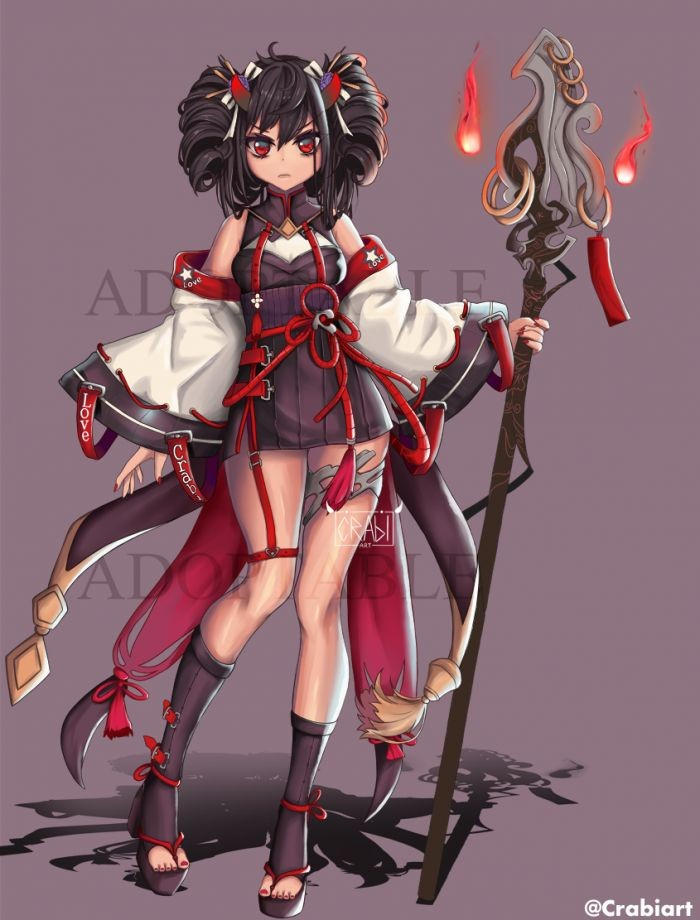 Fire Priestess Robe fire priestess v2 by CrabiArt on DeviantArt