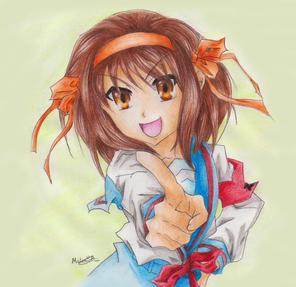 Harhi Haruhi Suzumiya by ItsmeMelB on DeviantArt