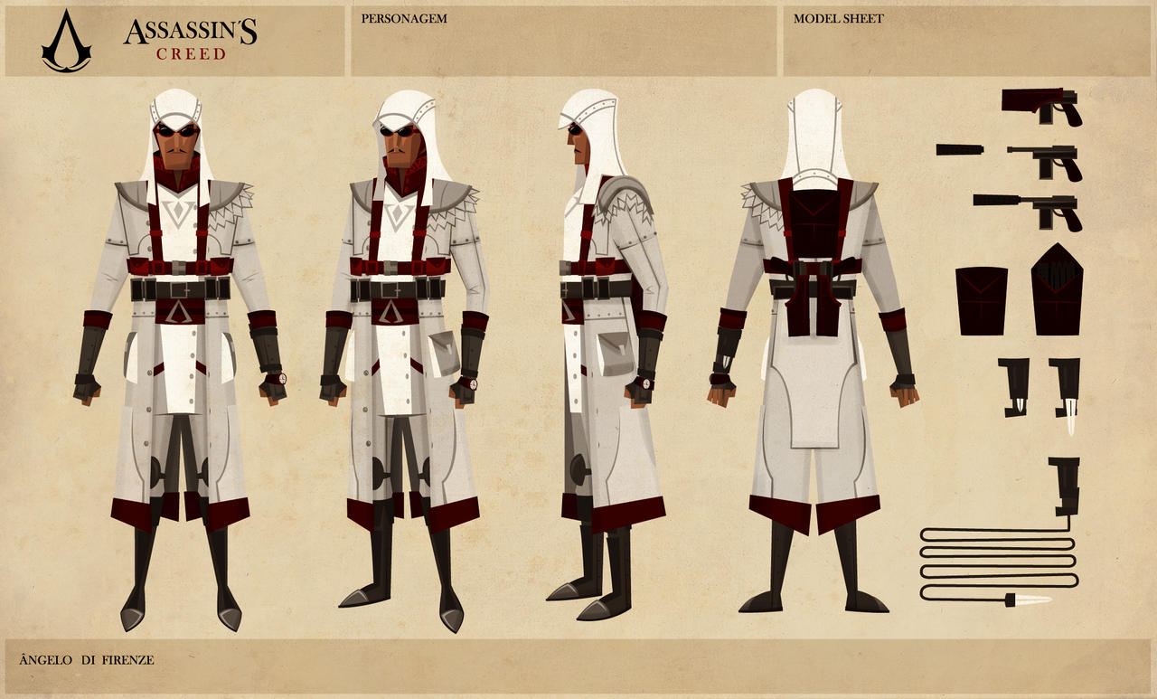 Assassin's Creed Steam Punk (Model Sheet)