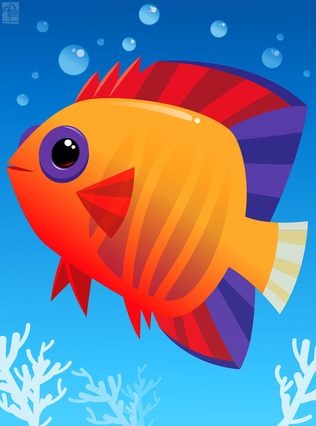 Tropical Fish 02 by placitte2012 on DeviantArt