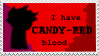 Candy-Red Blood Stamp by ProudTortoise