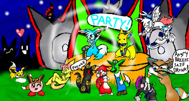 Eevee Party With Pals The 2nd