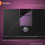 Ubuntu Laptop Concept Back