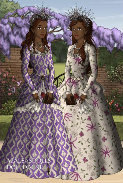 Two Princesses by Chrissiannie on DeviantArt