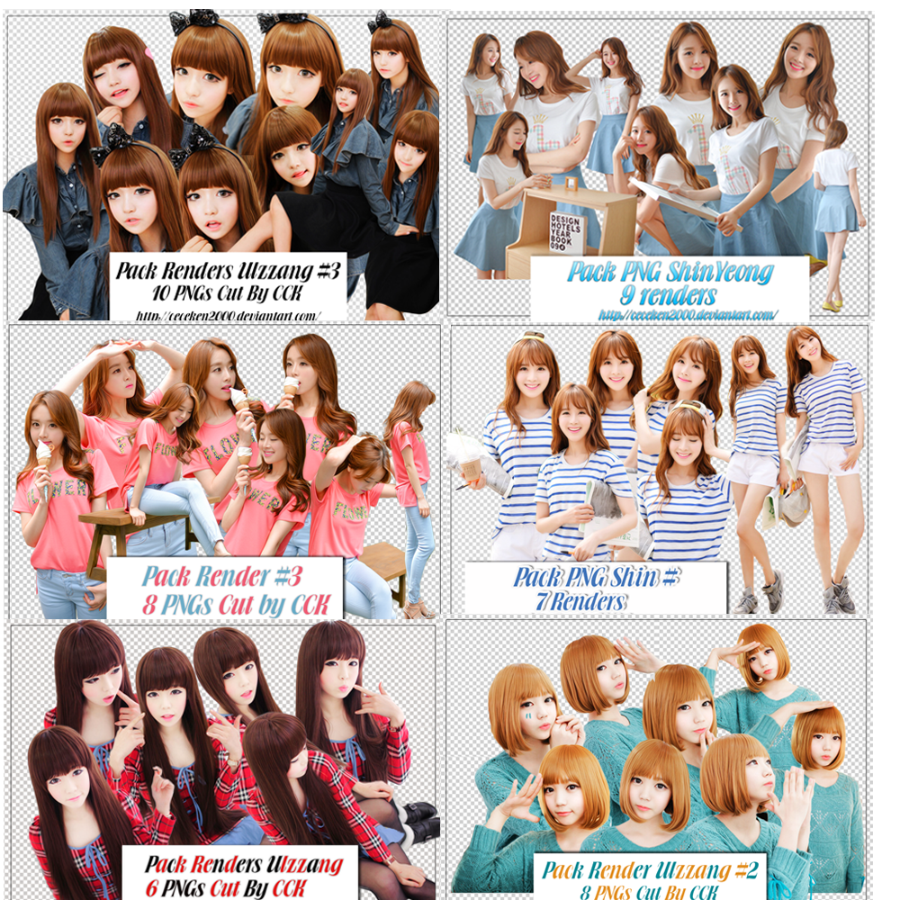 090614 Share Big Pack Renders Ulzzang