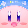 Kirby blinking