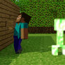 Minecraft Creeper Denied LOL (click for GIF)