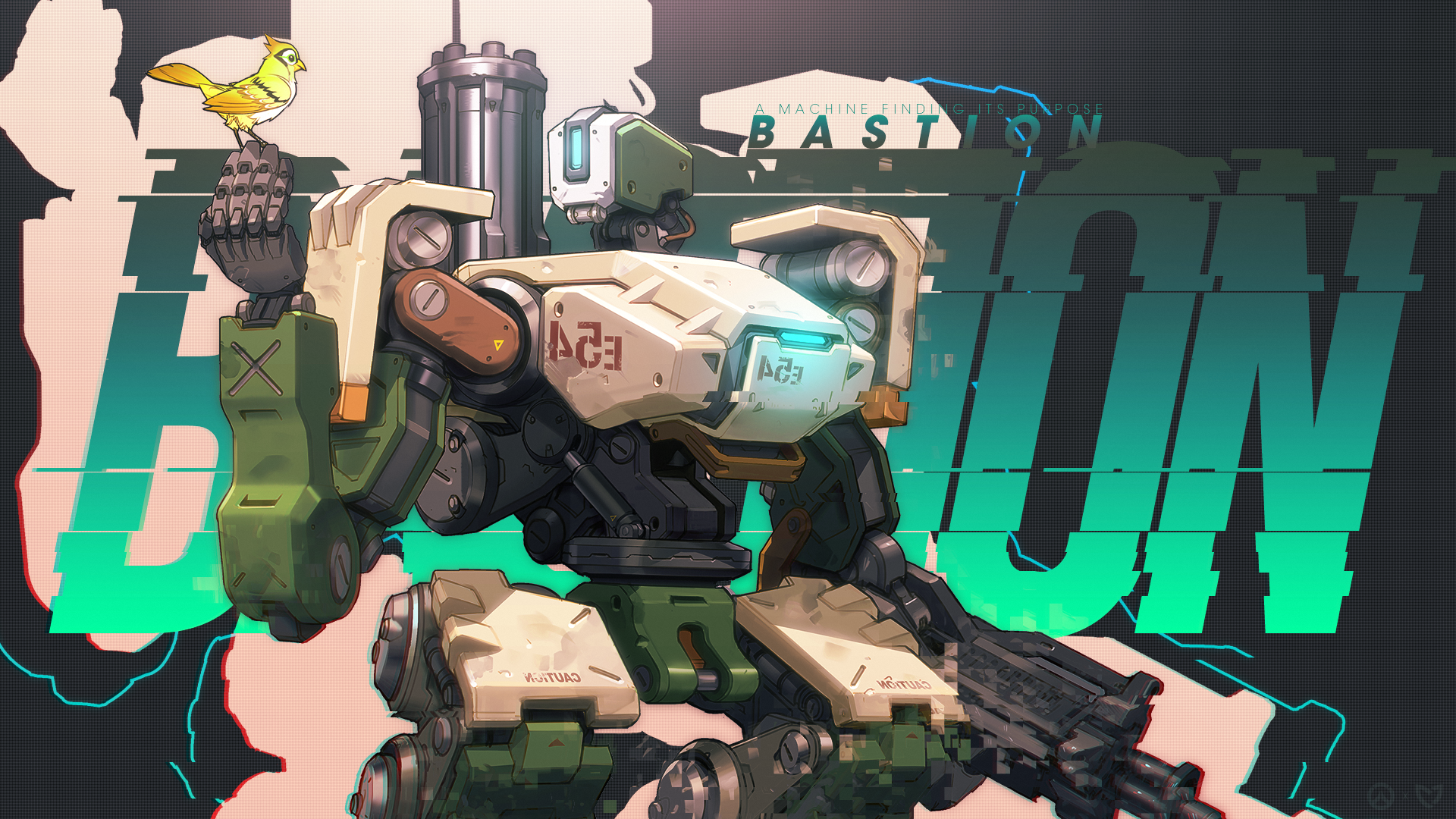 Overwatch - Bastion Wallpaper