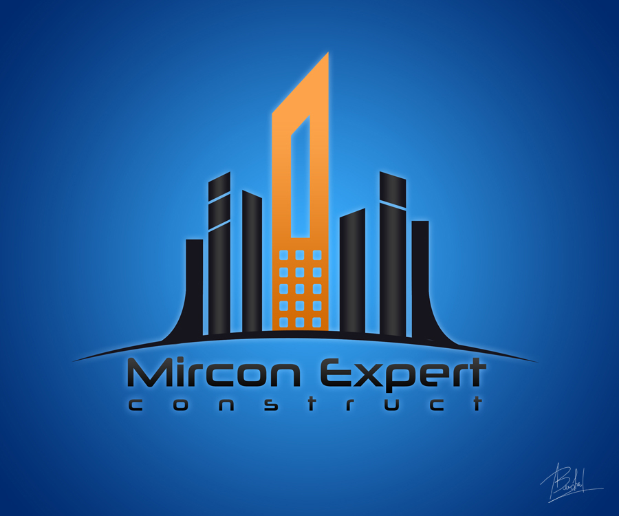 Logo for construction company