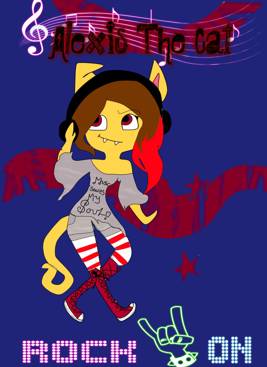 Alexis The Cat by kelly123err on DeviantArt