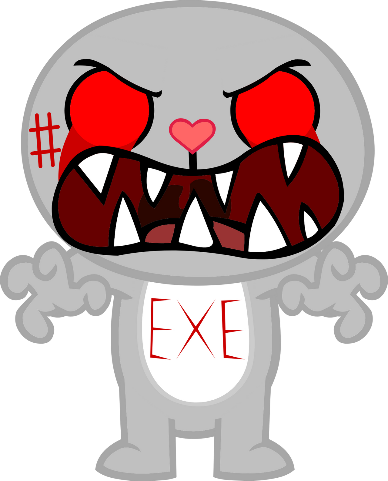 HTF Base.EXE Buttons C (Jumpscare) by XxneonisawesomexX on DeviantArt