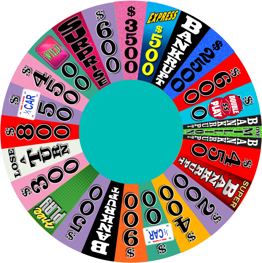 Bonus Wheel Layout RnR Wheel of Fortune - Round 3 Layout MY VERSION by NikolaiB2001 on ...