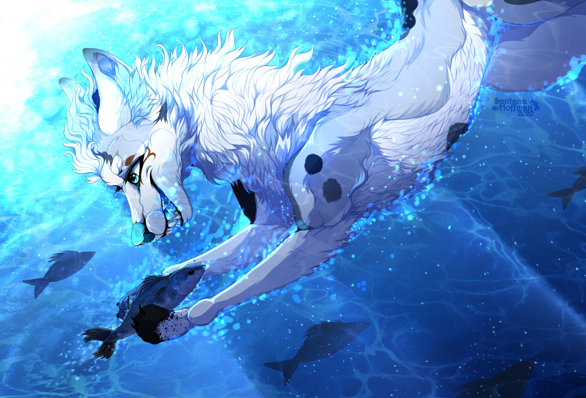 Fishing |YCH commission|