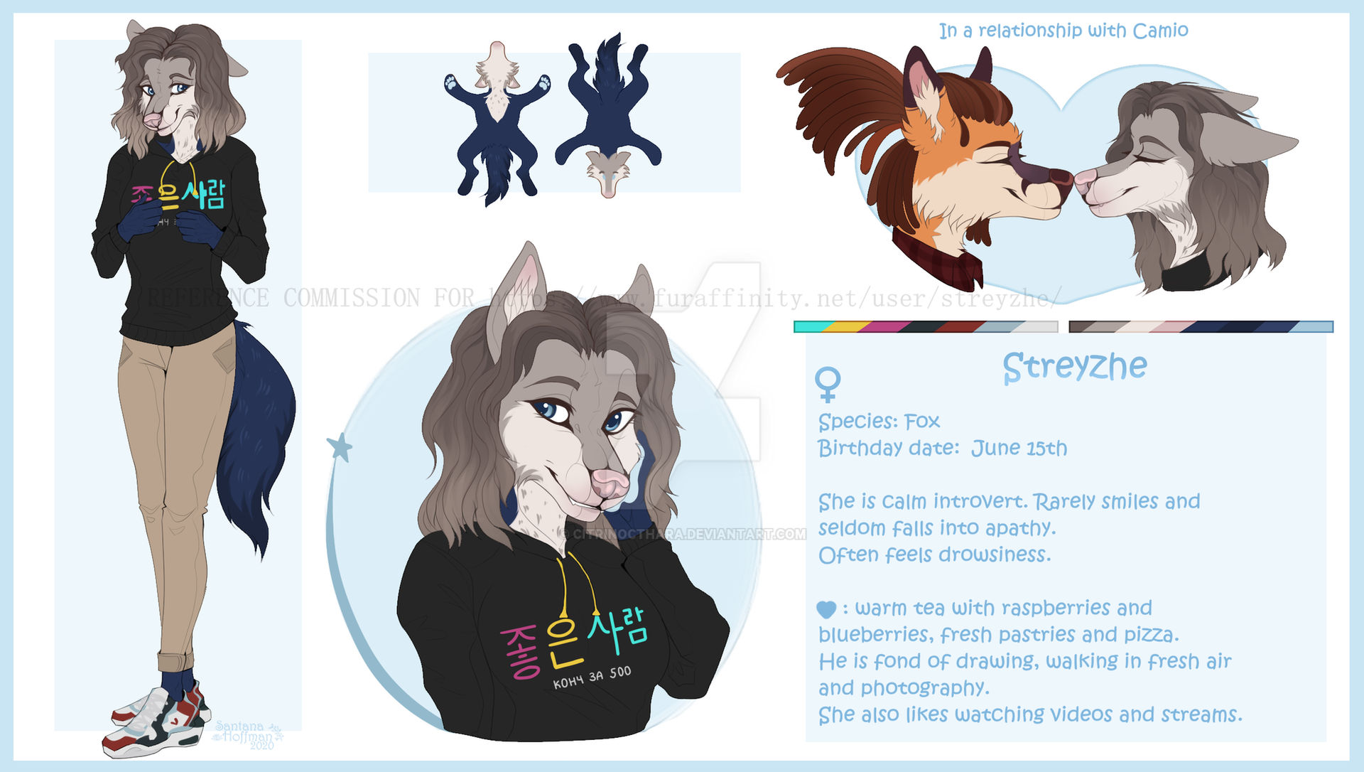 Reference Sheet Commission