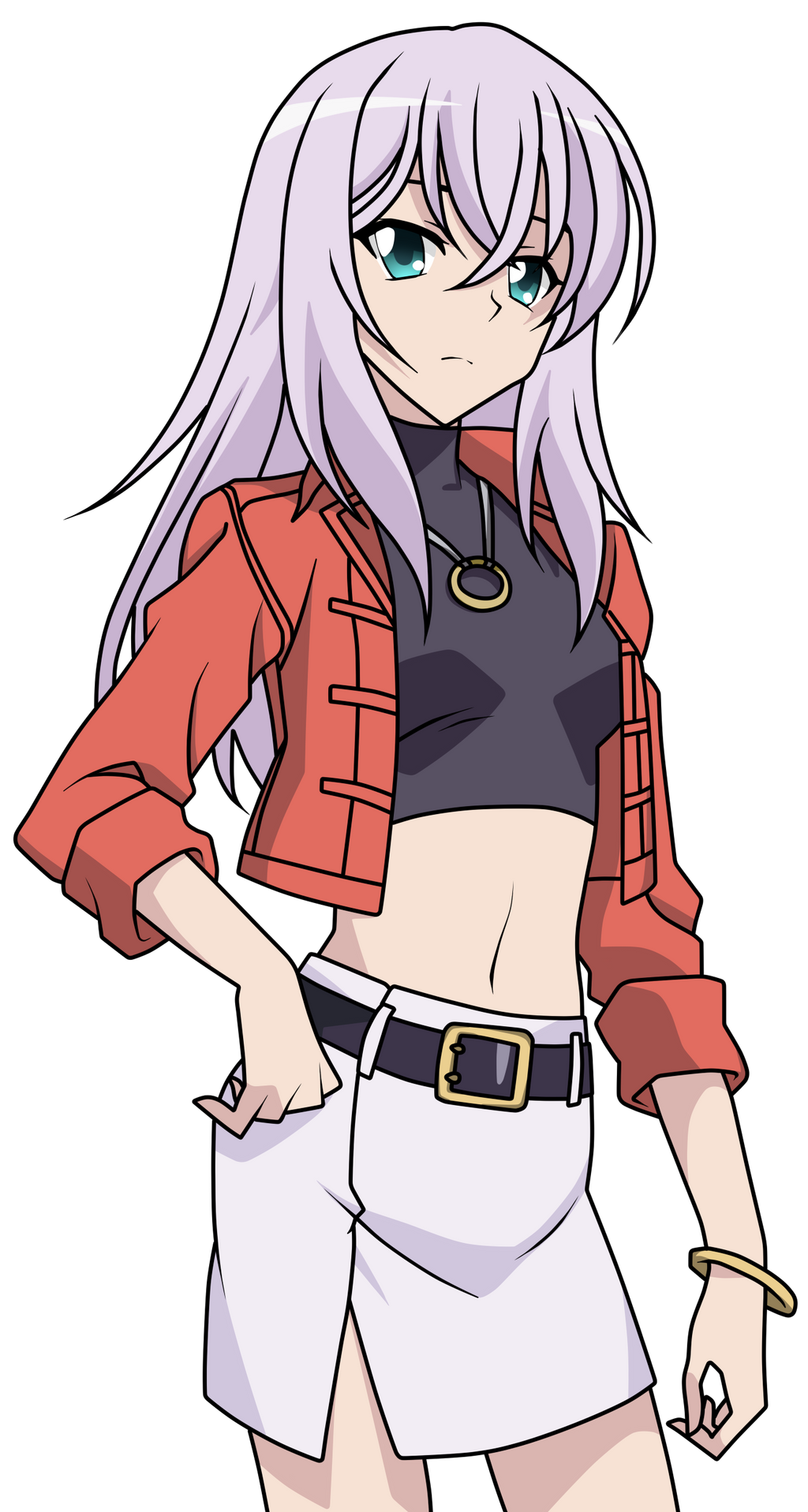 Misaki Tokura (V-Series) Casual Clothes Lineart by Misaki Tokura (V-Series) Casual Clothes Lineart by
