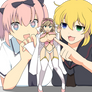 Ryouna, Haruka and Hibari