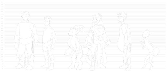 Height chart rough thing