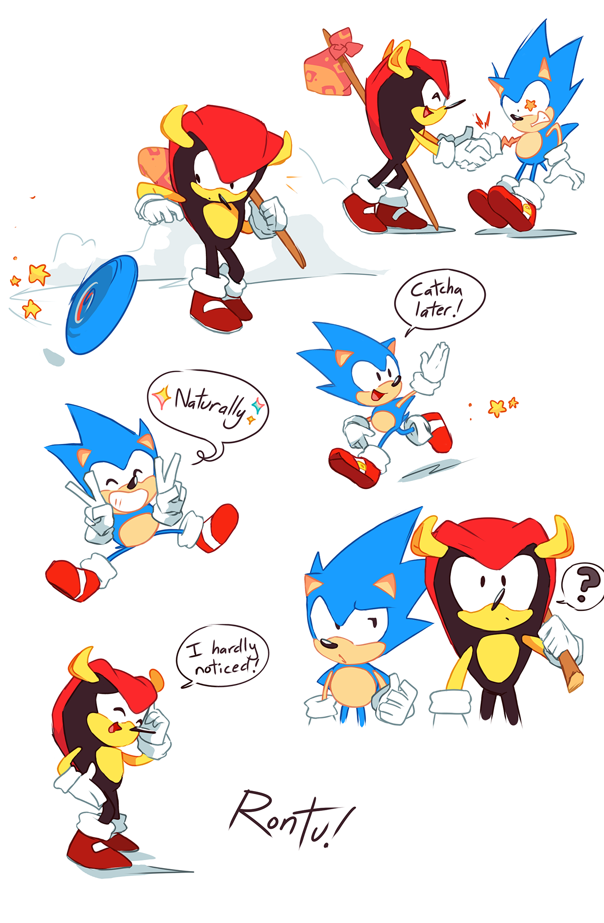 Sonic and Mighty!