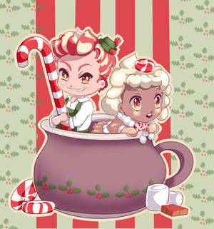 OPEN!-Peppermint and MochaHotChoco by MoebiousII